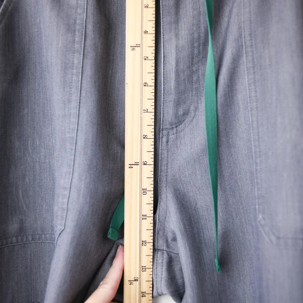 FIGS‎ Scrub Pants Technical Collection Mens XL Grey TM3001 Cargo Medical PO 1897